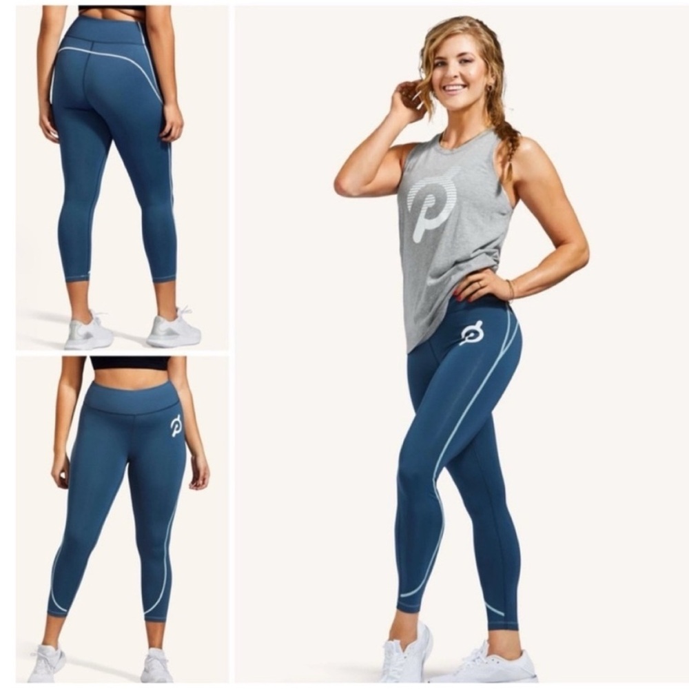 PELOTON NWT leggings blue, size small